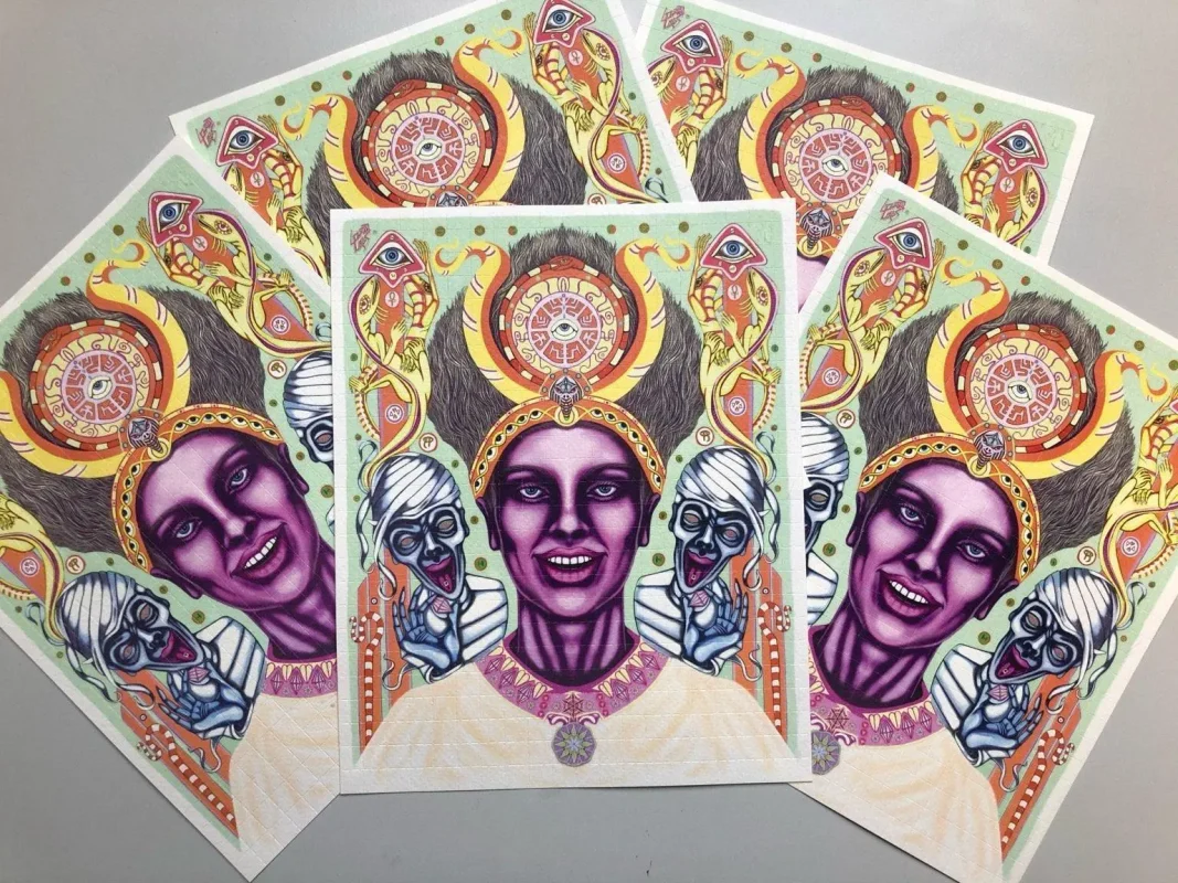 1cP-LSD 150mcg Art Design Blotters